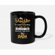 Daughter Papa T Shirts Black Mugs